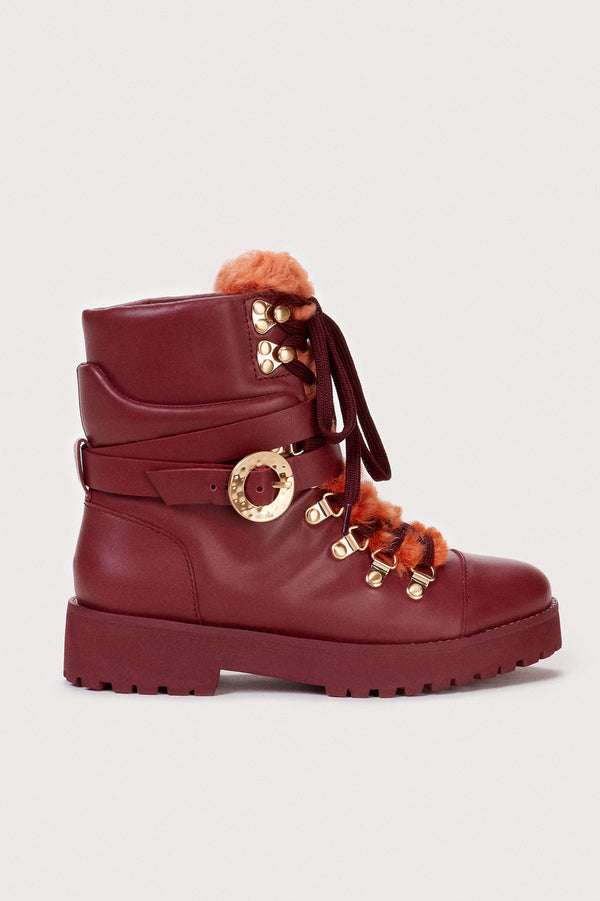 PAOLA BOOT - MAROON PEAK ROUGE