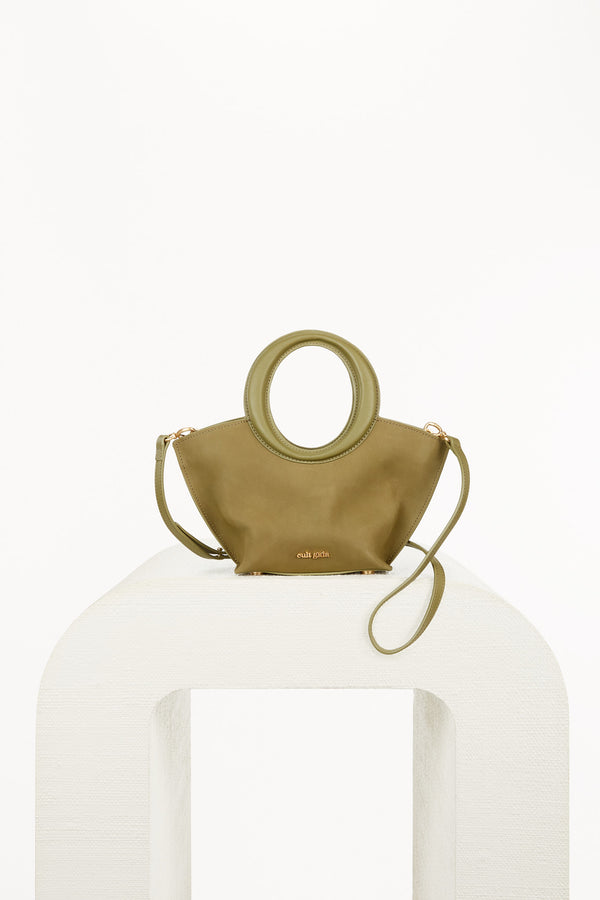 ANSEL MINI CROSSBODY BAG - OLIVE