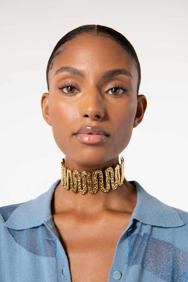 FAHIMA CHOKER - GOLD