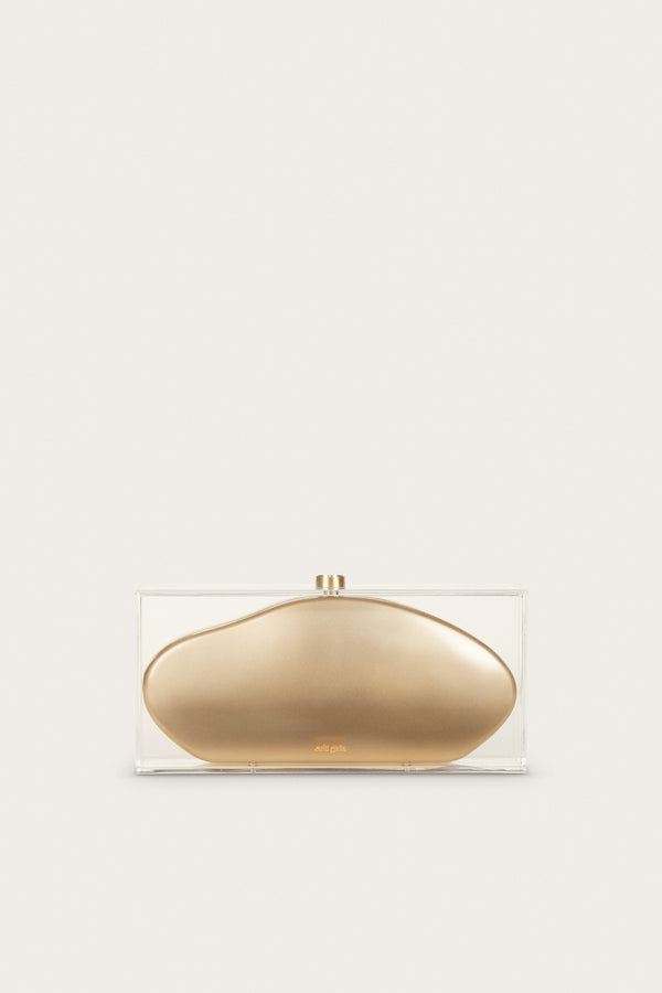 ANNIKA CLUTCH - BRASS