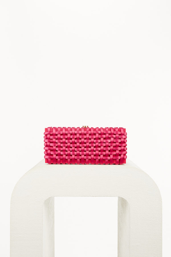 JASIE CLUTCH - QAJAR ROSE