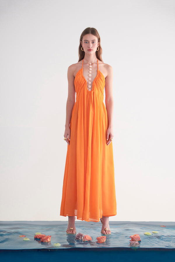 SLOANE DRESS - PAPAYA