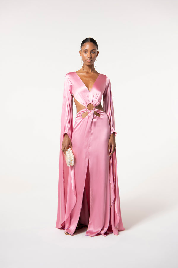 JASMIN GOWN - SHELL PINK