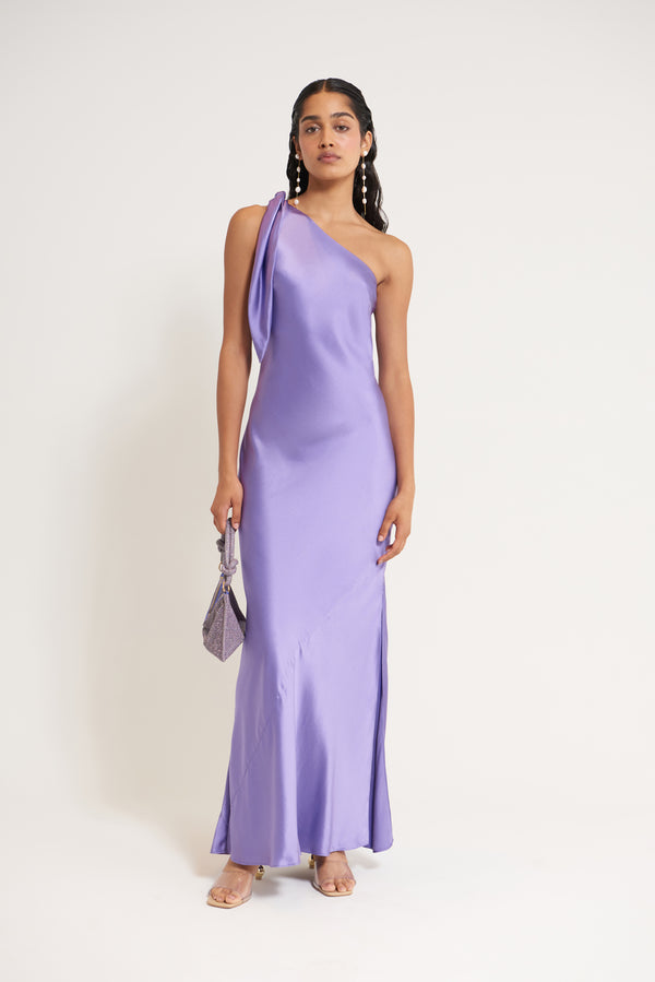 KAMILA DRESS - AMETHYST