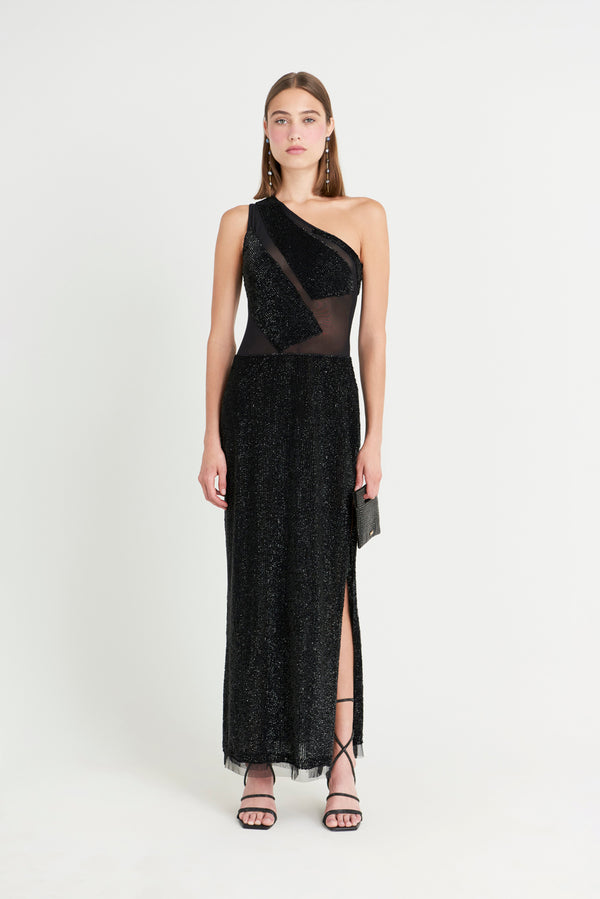 LILLIAN GOWN - BLACK