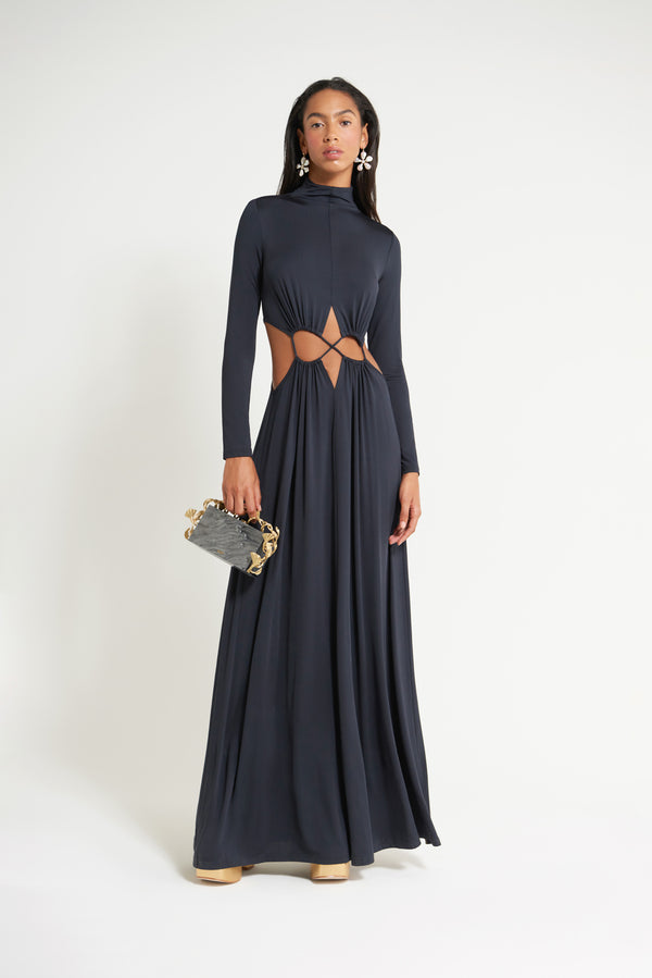 PIPPA GOWN - BLACK