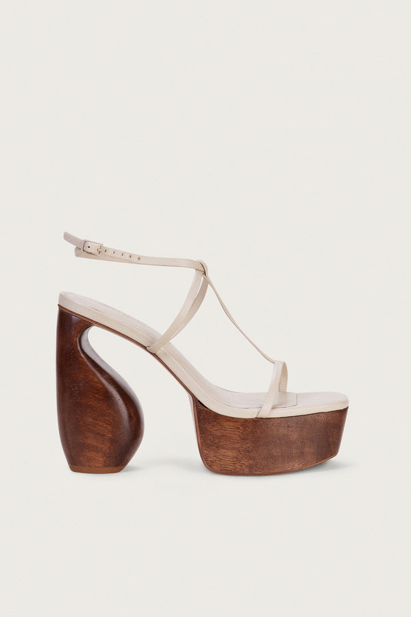 CHIARA PLATFORM - OFF WHITE