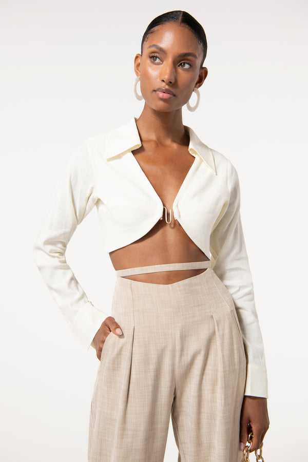 SORAYA TOP - OFF WHITE